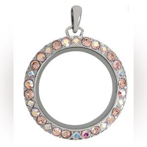 Origami Owl Disney Princess Living Locket with Crystals Large size DIAMETER 31mm